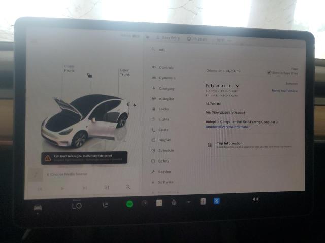 2023 TESLA MODEL Y 7SAYGDEE5PF750891
