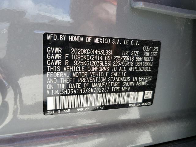 2025 ACURA ADX 3HDSA1H3XSM702237