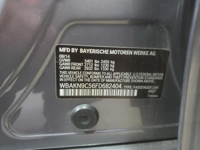 2015 BMW 550 I WBAKN9C56FD682404