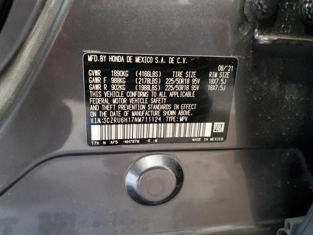 2022 HONDA HR-V SPORT #3293577949