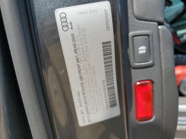 2018 AUDI S5 PREMIUM WAUB4CF58JA004792