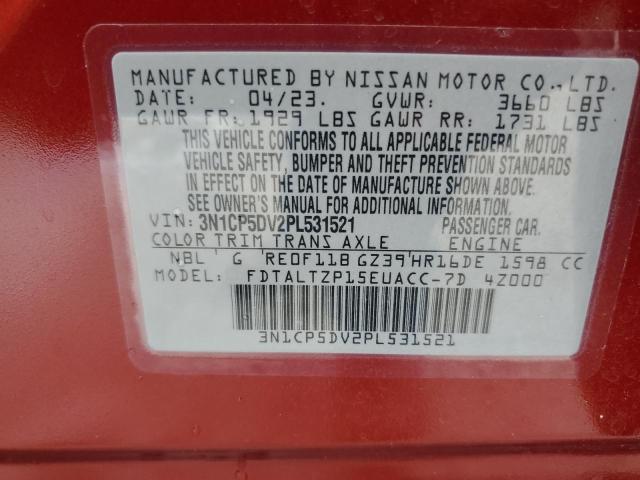 2023 NISSAN KICKS SR 3N1CP5DV2PL531521