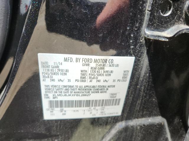 2015 LINCOLN MKX 2LMDJ8JKXFBL28627