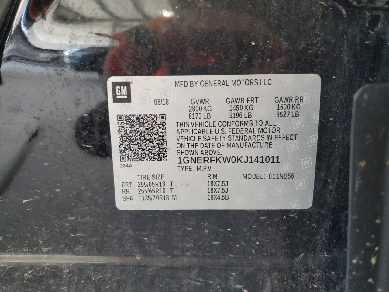 CHEVROLET TRAVERSE LS