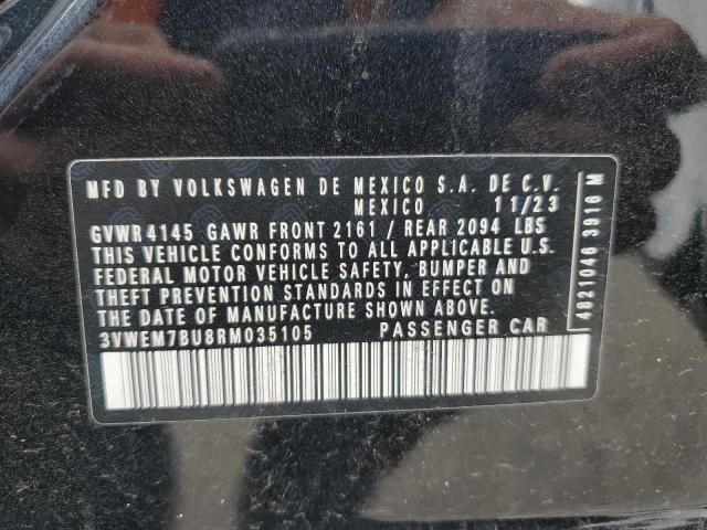 2024 VOLKSWAGEN JETTA SE 3VWEM7BU8RM035105