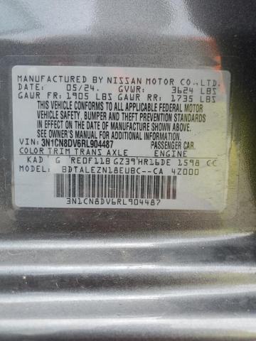 2024 NISSAN VERSA S 3N1CN8DV6RL904487