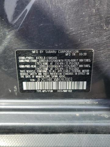 2021 SUBARU CROSSTREK JF2GTHRCXMH287003