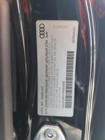 2015 AUDI S5 PREMIUM WAUCGAFH1FN009908