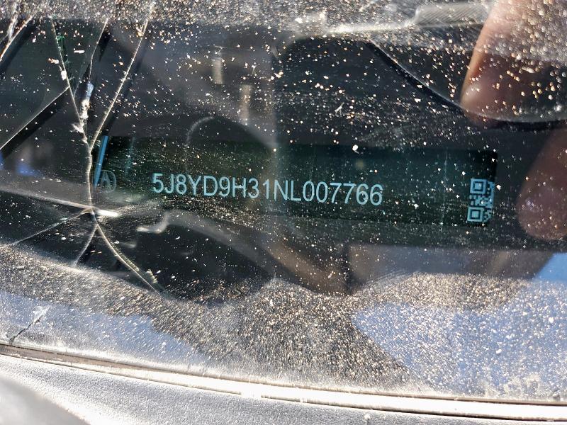 2022 ACURA MDX 5J8YD9H31NL007766