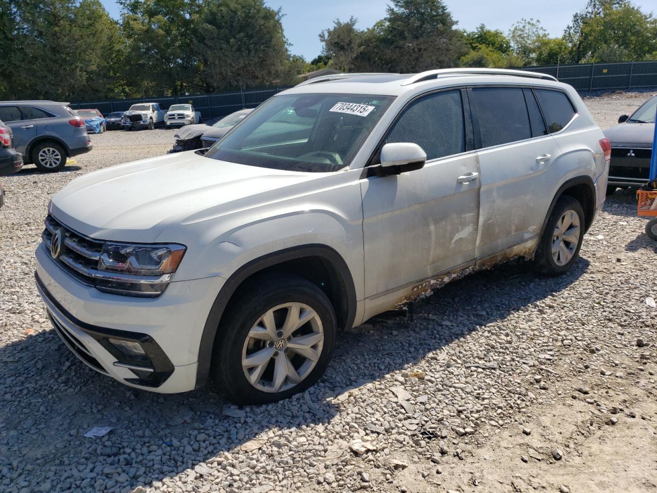 Lot #3302857900 2018 VOLKSWAGEN ATLAS SEL