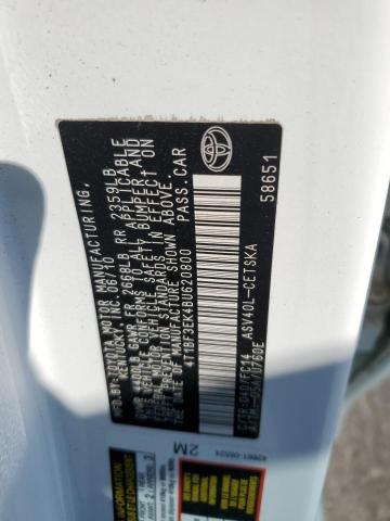 2011 TOYOTA CAMRY BASE - 4T1BF3EK4BU620800