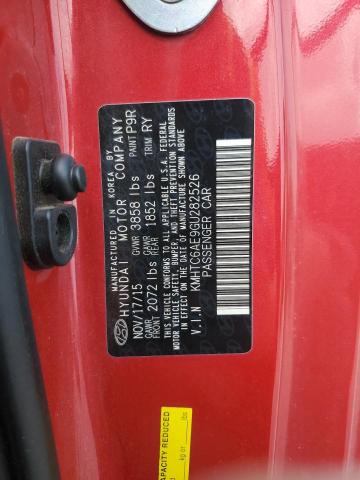 2016 HYUNDAI VELOSTER T - KMHTC6AE9GU282526