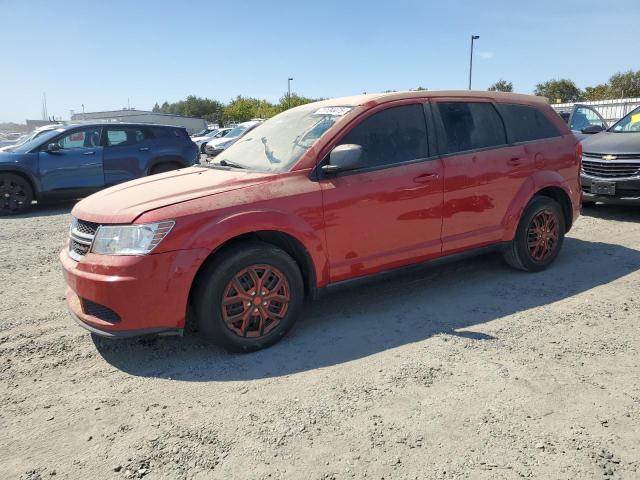 DODGE JOURNEY SE 2014 red 4dr spor gas 3C4PDCAB5ET238649 photo #1