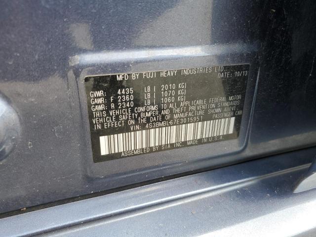 2014 SUBARU LEGACY 2.5I LIMITED - 4S3BMBL67E3015951