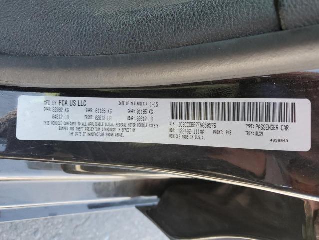 2015 CHRYSLER 200 S 1C3CCCBB7FN650576