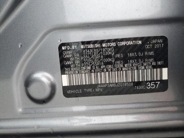 2018 MITSUBISHI OUTLANDER JA4AP3AW9JZ018508