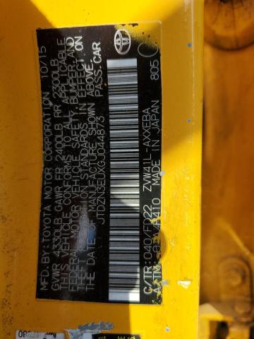 2016 TOYOTA PRIUS V #3265085888