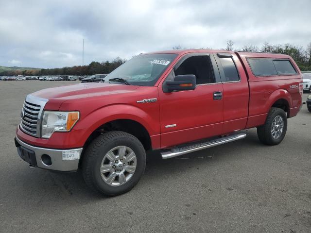 FORD F150 SUPER 2012 red  gas 1FTFX1ET5CFA98474 photo #1