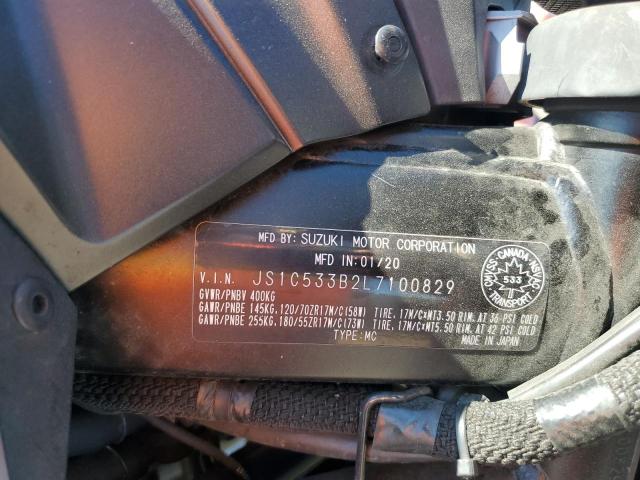 2020 SUZUKI GSX-S750 M JS1C533B2L7100829