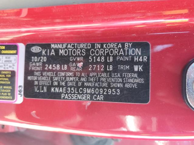 2021 KIA STINGER GT KNAE35LC9M6092953