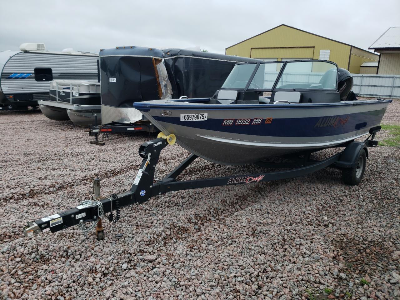 Lot #3221605313 2021 ALUMACRAFT BOAT