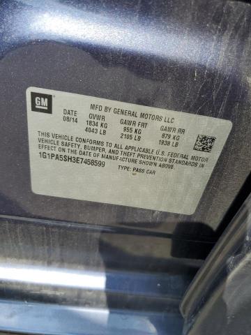 2014 CHEVROLET CRUZE LS - 1G1PA5SH3E7458599