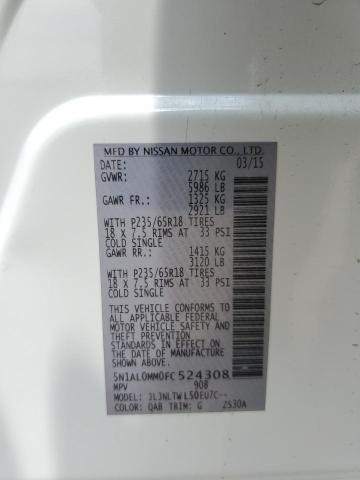 2015 INFINITI QX60 5N1AL0MM0FC524308