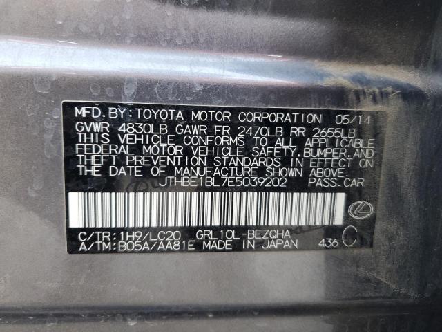 2014 LEXUS GS 350 - JTHBE1BL7E5039202