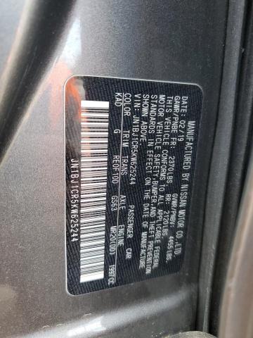 2019 NISSAN ROGUE SPORT S JN1BJ1CR5KW625244