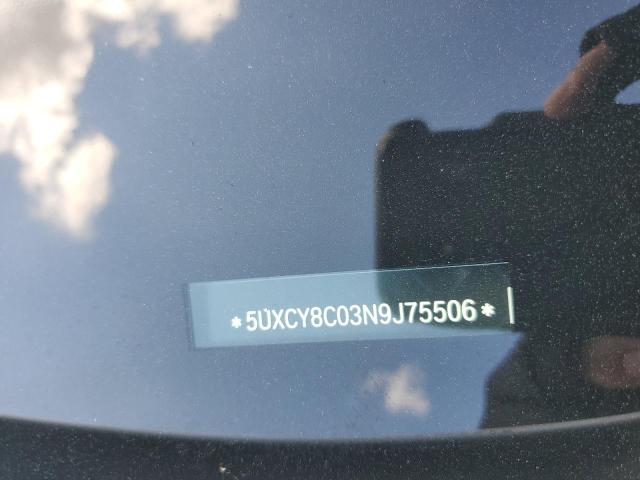2022 BMW X6 M50I 5UXCY8C03N9J75506
