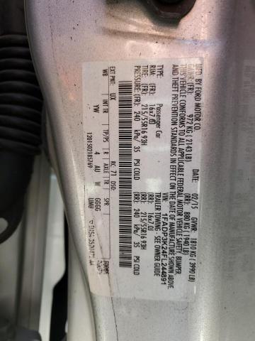 2015 FORD FOCUS SE 1FADP3K24FL244891