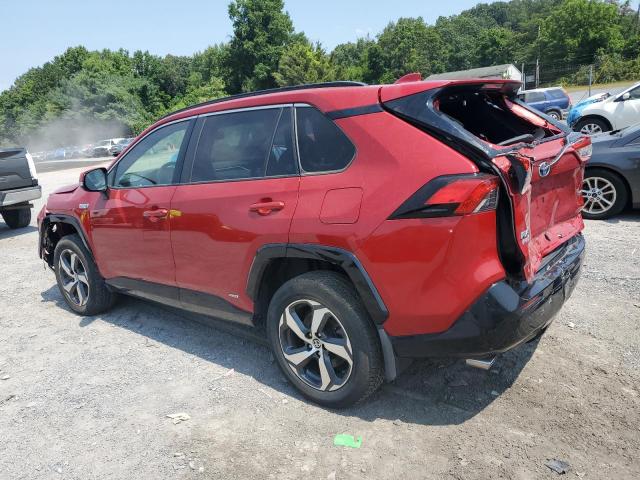 TOYOTA RAV4 PRIME 2021 red  hybrid engine JTMAB3FV9MD036903 photo #3