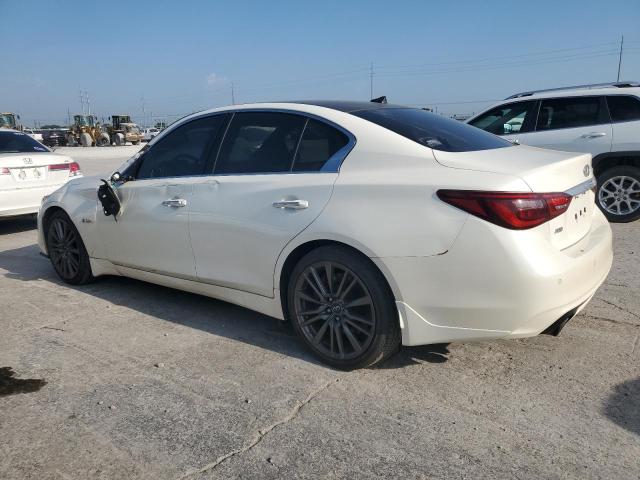 INFI Q50 RED SPORT 400 2019 white  gas JN1FV7AR6KM800348 photo #3