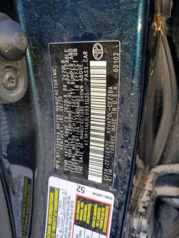 2020 TOYOTA CAMRY SE 4T1M11AK8LU991025