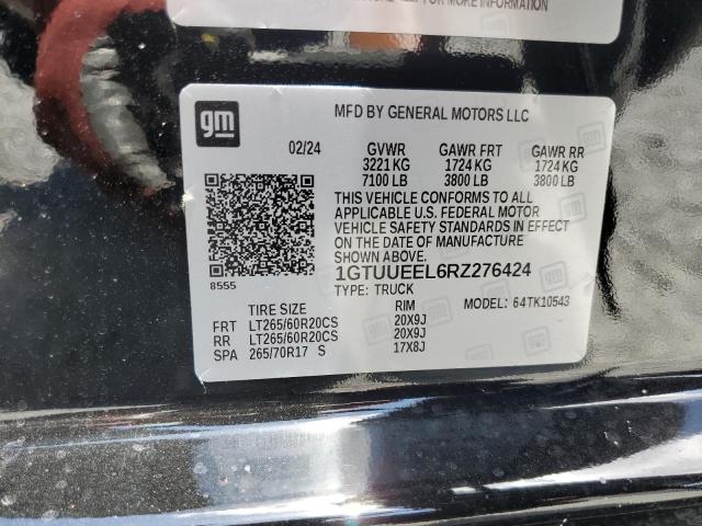 2024 GMC SIERRA K15 1GTUUEEL6RZ276424
