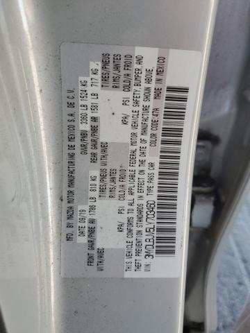2020 TOYOTA YARIS LE 3MYDLBJV5LY703460