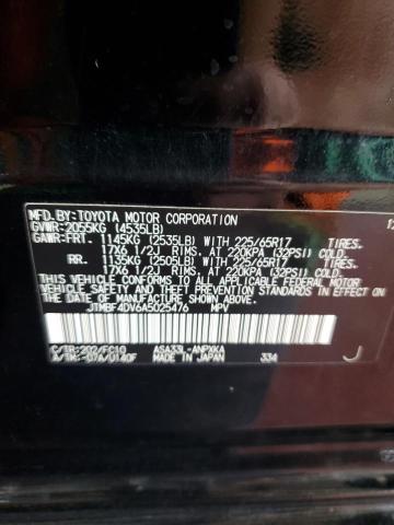 2010 TOYOTA RAV4 - JTMBF4DV6A5025476