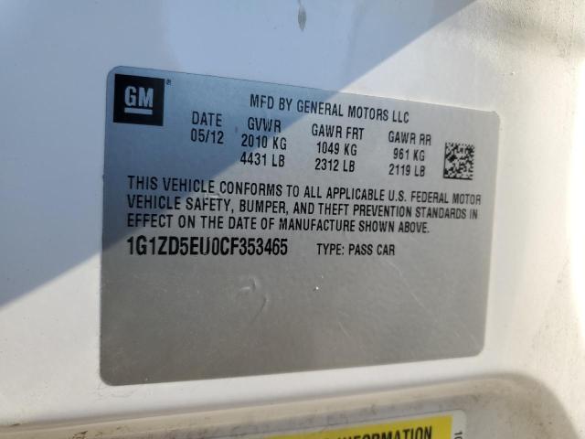 2012 CHEVROLET MALIBU 2LT - 1G1ZD5EU0CF353465
