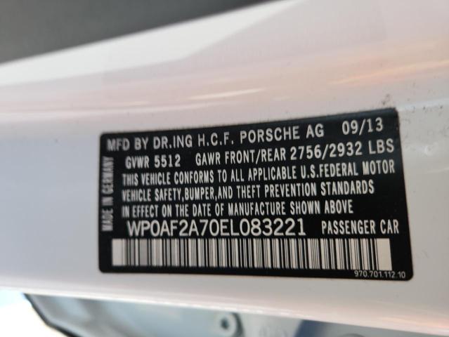 2014 PORSCHE PANAMERA GTS - WP0AF2A70EL083221