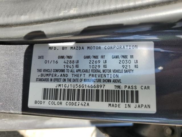 2016 MAZDA 6 SPORT - JM1GJ1U56G1466897