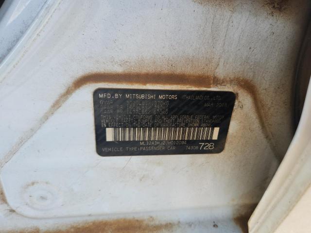 2018 MITSUBISHI MIRAGE ES ML32A3HJ2JH012094