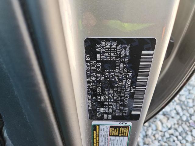 2022 KIA EV6 LIGHT KNDC34LAXN5081647