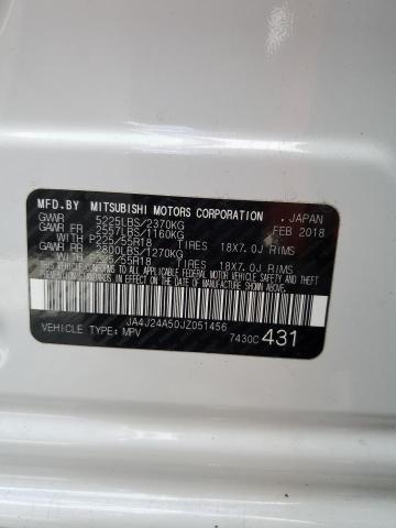 2018 MITSUBISHI OUTLANDER SE JA4J24A50JZ051456