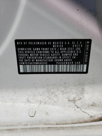 2019 VOLKSWAGEN GOLF SPORT 3VWY57AU7KM500202