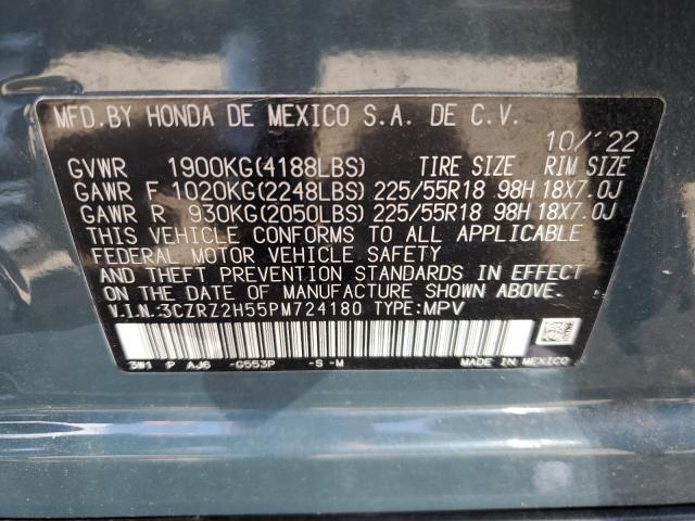 2023 HONDA HR-V SPORT - 3CZRZ2H55PM724180