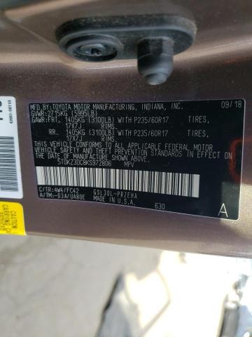 2019 TOYOTA SIENNA LE 5TDKZ3DC8KS972806