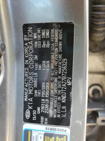 2011 KIA SOUL + - KNDJT2A27B7256329