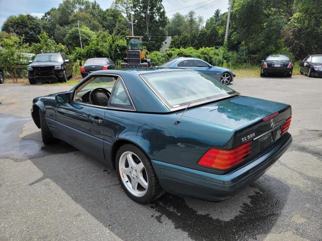 MERCEDES-BENZ SL 1996 green   WDBF A67F1TF13095 photo #4