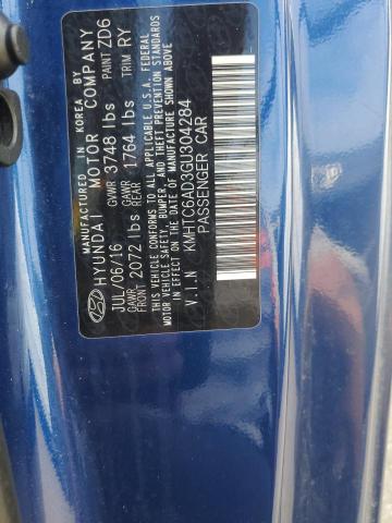 2016 HYUNDAI VELOSTER #3304848558