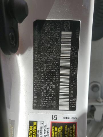 2021 TOYOTA CAMRY LE 4T1R11AK1MU513701